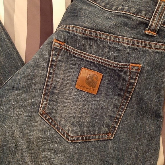 Carhartt Buccaneer Men's Blue Jeans - Picture 2 of 4